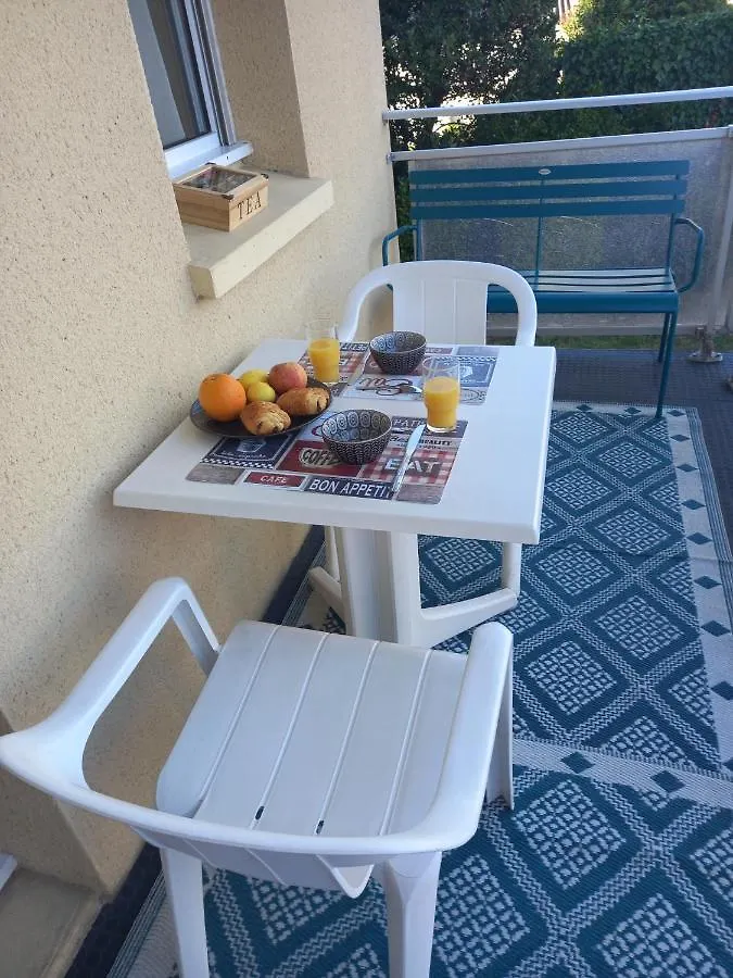 Studio Cosy Ty Avel Avec Parking , Balcon & Wifi Quiberon